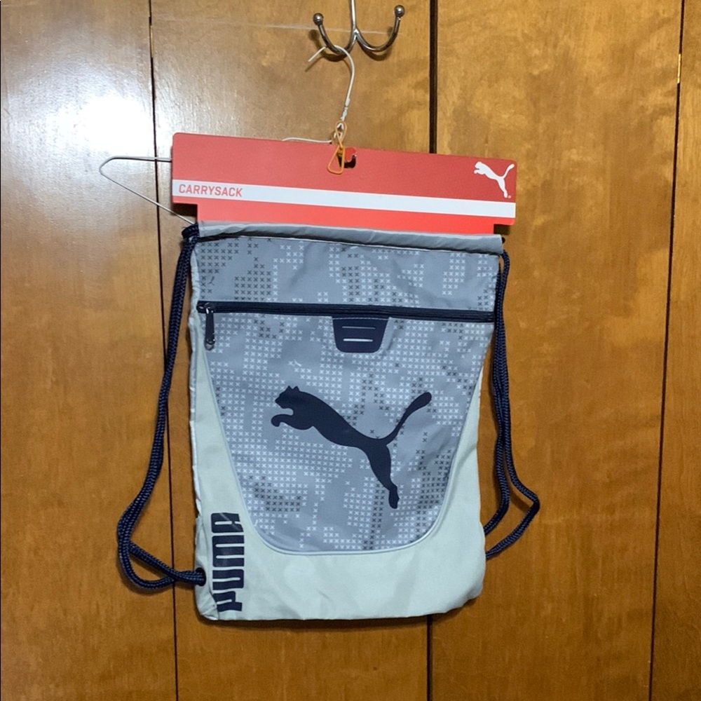 Puma Gray Carry Sack- NWT